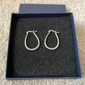 Nine West hoop earrings